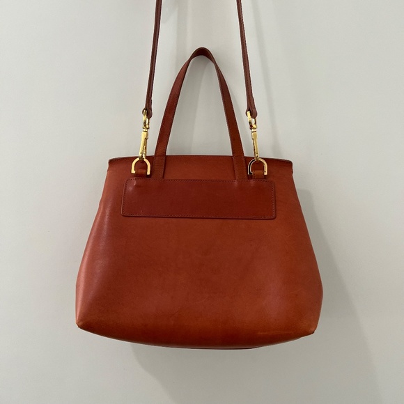 Mansur Gavriel Mini Lady Day Bag with Gold Hardware - Picture 3 of 16